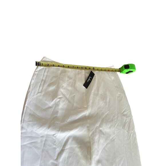 Lulus Womens White Wide-Leg Trouser Pants - XL  Classy & Stylish Office Classy - Picture 8 of 15